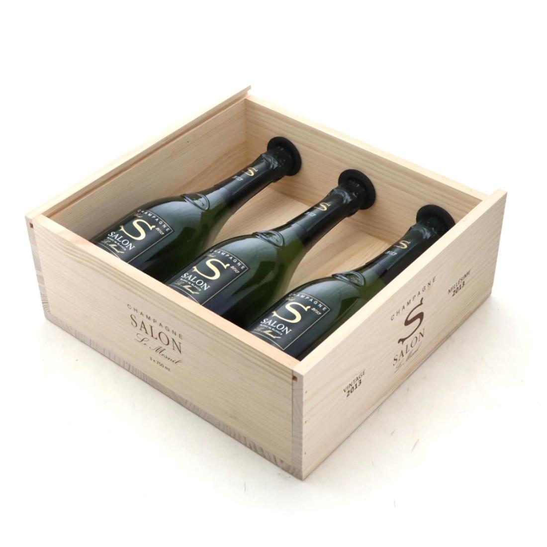 Image for Salon Cuvée S Le Mensil Blanc-de-Blancs 2015 Vintage Champagne x 3