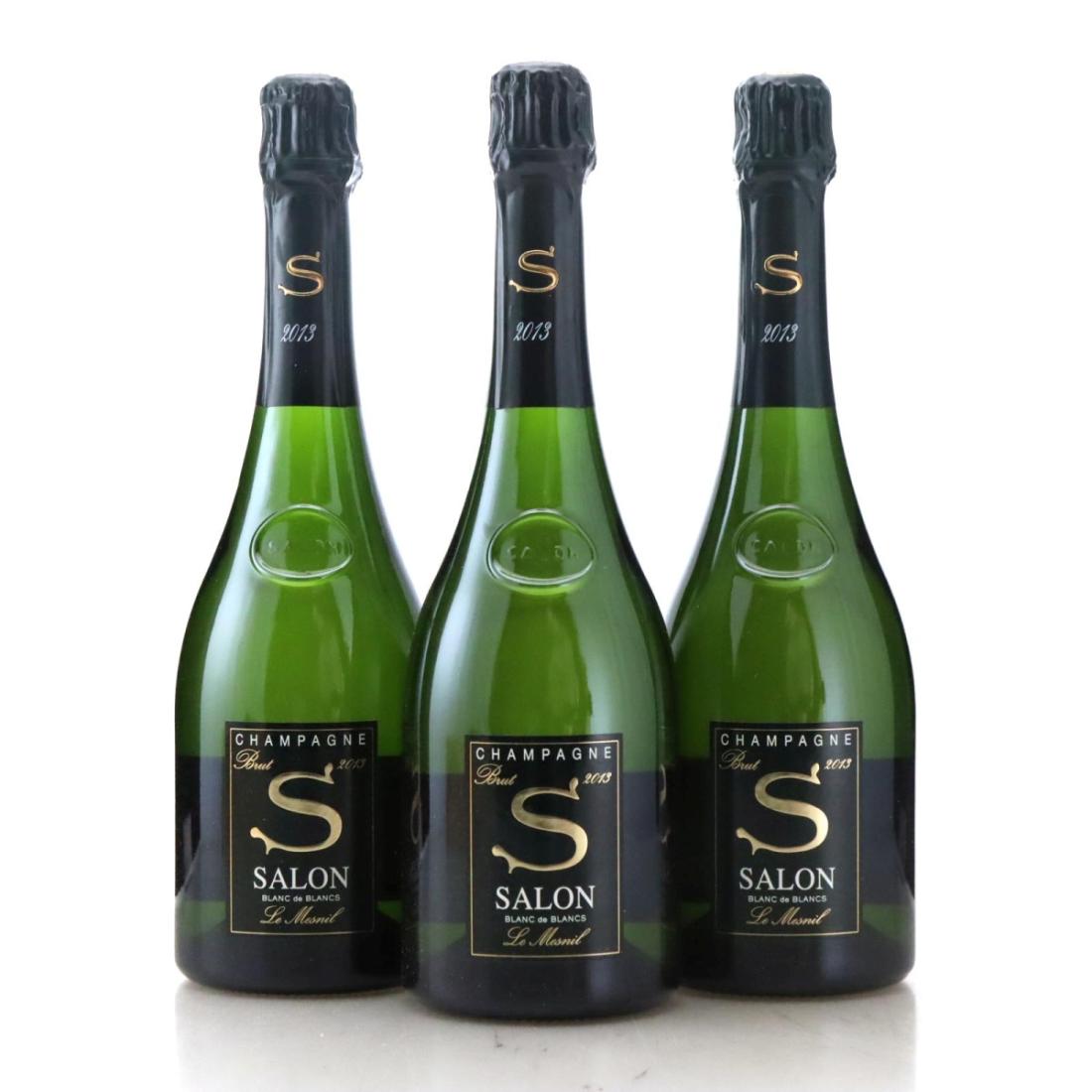 Image for Salon Cuvée S Le Mensil Blanc-de-Blancs 2015 Vintage Champagne x 3