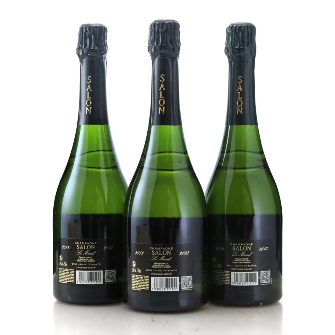 Image for Salon Cuvée S Le Mensil Blanc-de-Blancs 2015 Vintage Champagne x 3