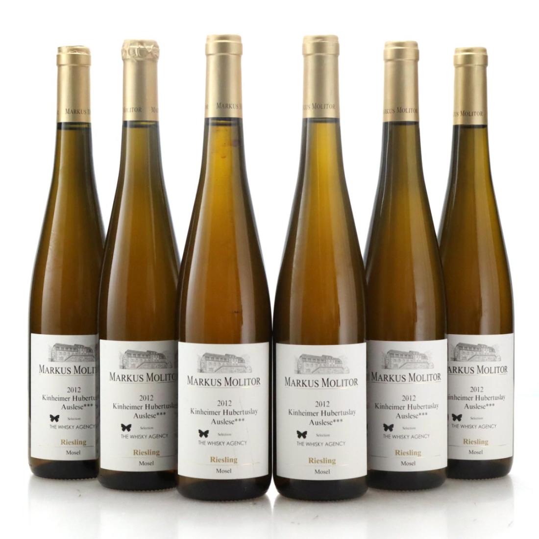 Image for Markus Molitor Kinheimer Hubertuslay Riesling Auslese *** 2012 x 6