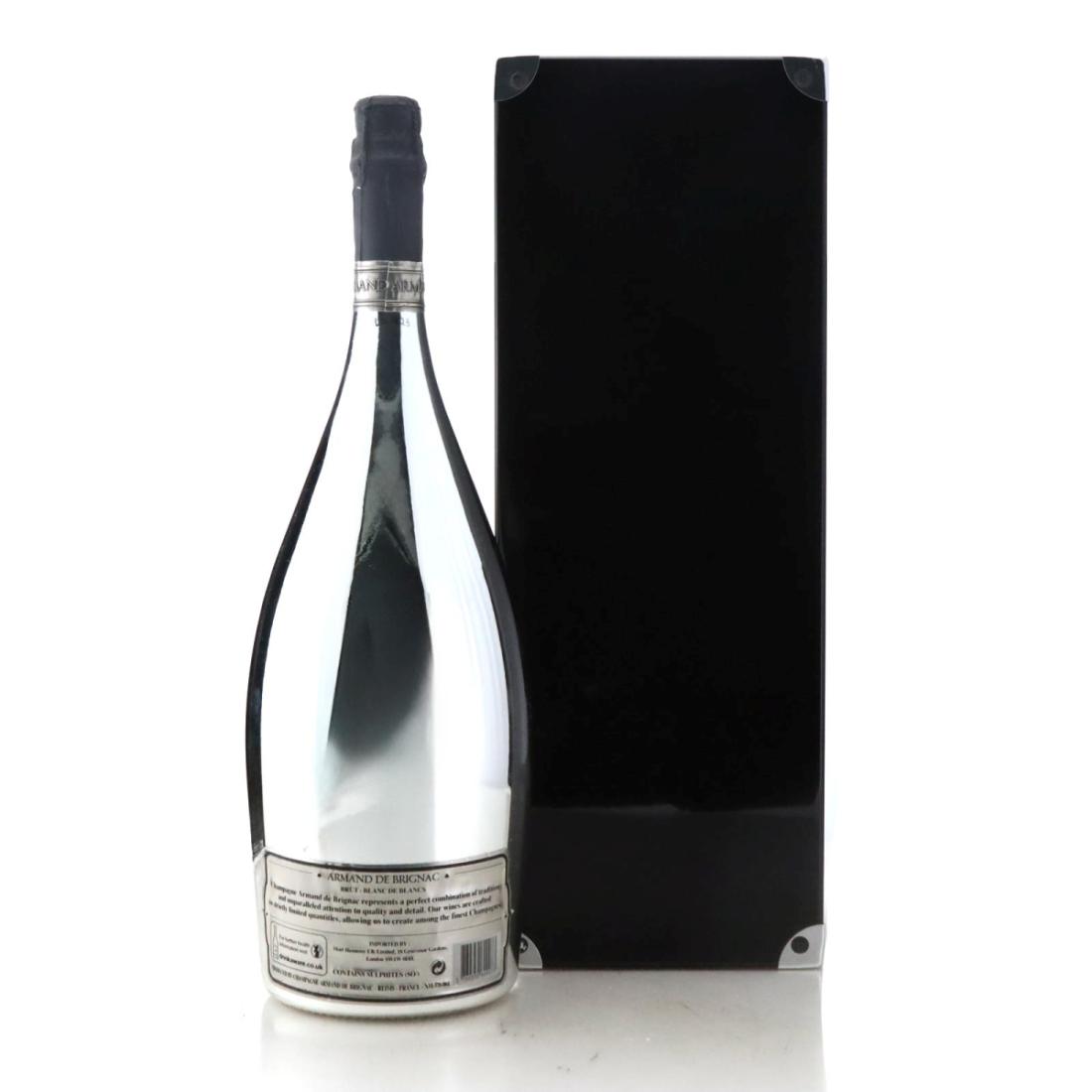 Image for Armand De Brignac Ace Of Spades Blanc de Blancs Brut Silver Champagne / Double Magnum