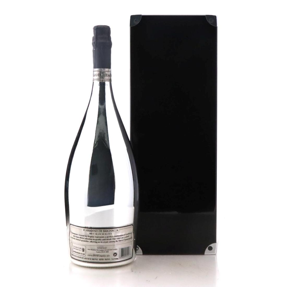 Image for Armand De Brignac Ace Of Spades Blanc de Blancs Brut Silver Champagne / Double Magnum