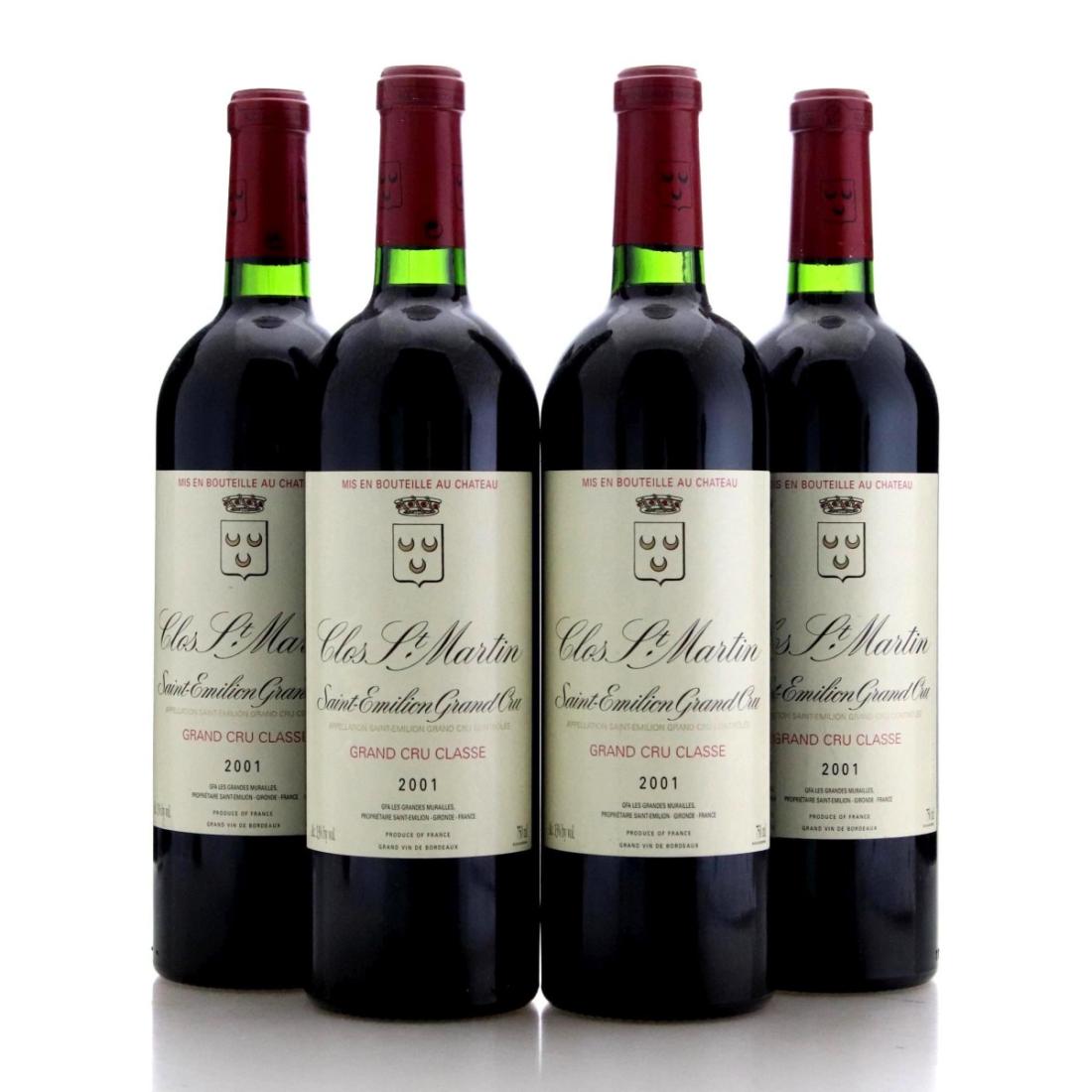 Image for Château Clos Saint Martin 2001 x 4