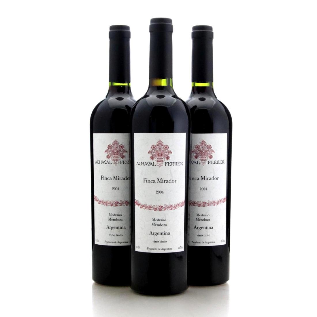 Image for Achával Ferrer Finca Mirador Vista 2004 x 3