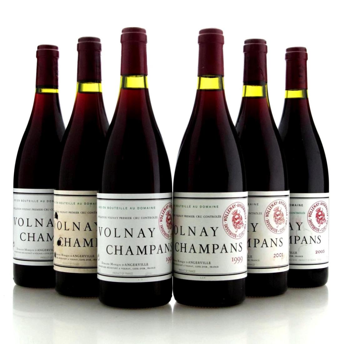 Image for Domaine Marquis d'Angerville Champans 1998 - 2003 x 6