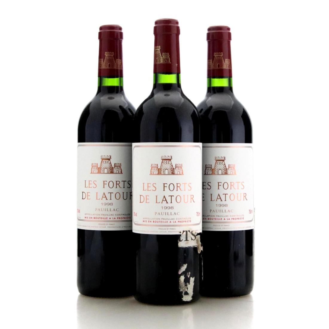 Image for Les Forts de Latour 1998 x 3