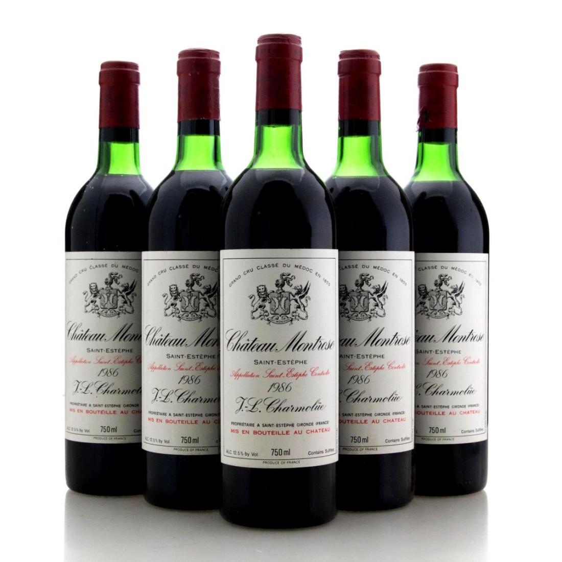 Image for Château Montrose 1986 x 5