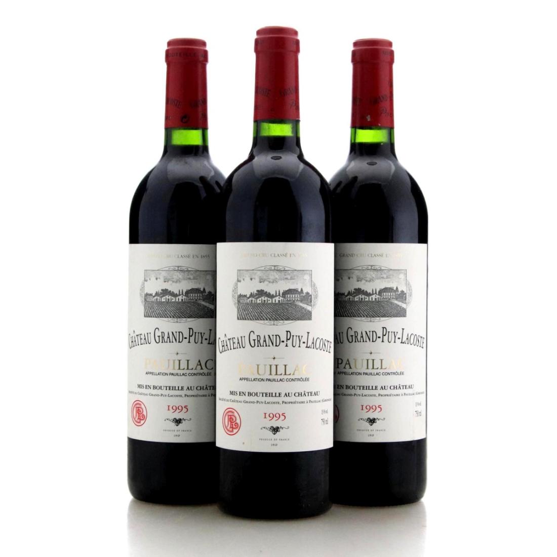 Image for Château Grand-Puy-Lacoste 1995 x 3