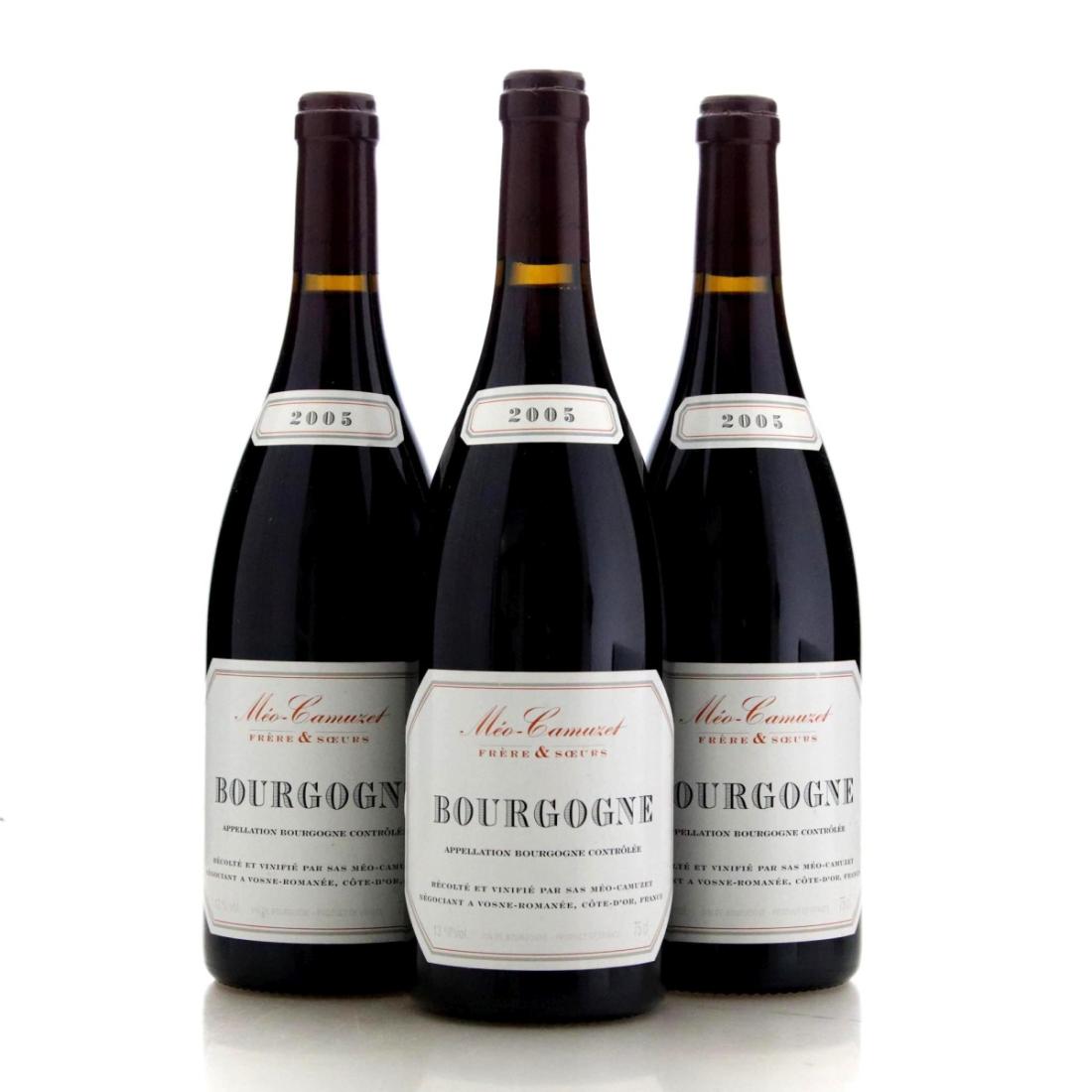 Image for Domaine Méo-Camuzet Bourgogne Rouge 2005 x 3