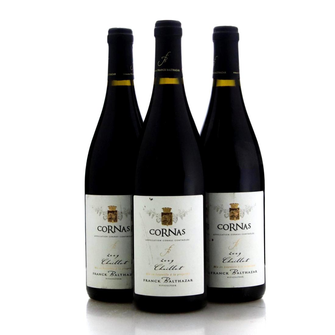 Image for Franck Balthazar Chaillot 2009 Cornas x 3