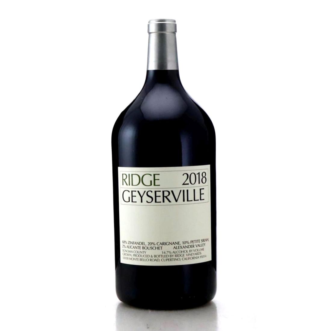 Image for Ridge Geyserville 2018 Alexander Valley / Double Magnum