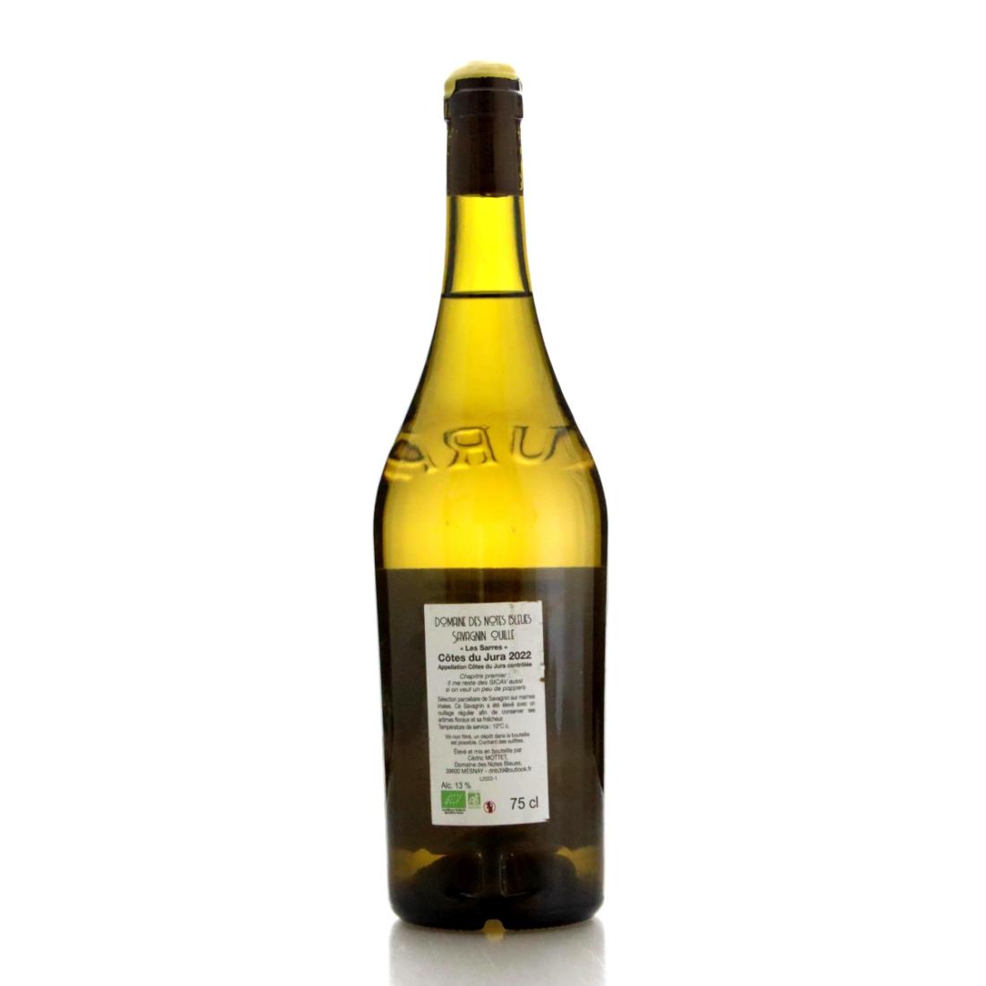 Image for Domaine des Notes Bleues Savagnin Ouillé Les Sarres 2022