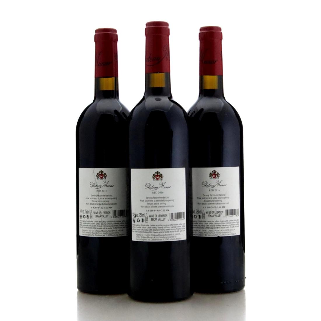 Image for Chateau Musar 2016 x 3