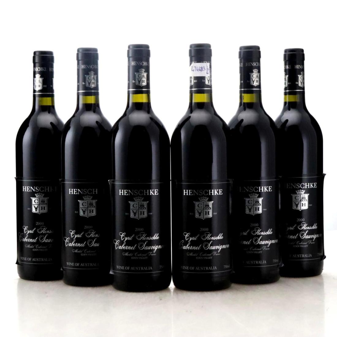Image for Henschke Cyril Henschke Cabernet Sauvignon 2000 x 6