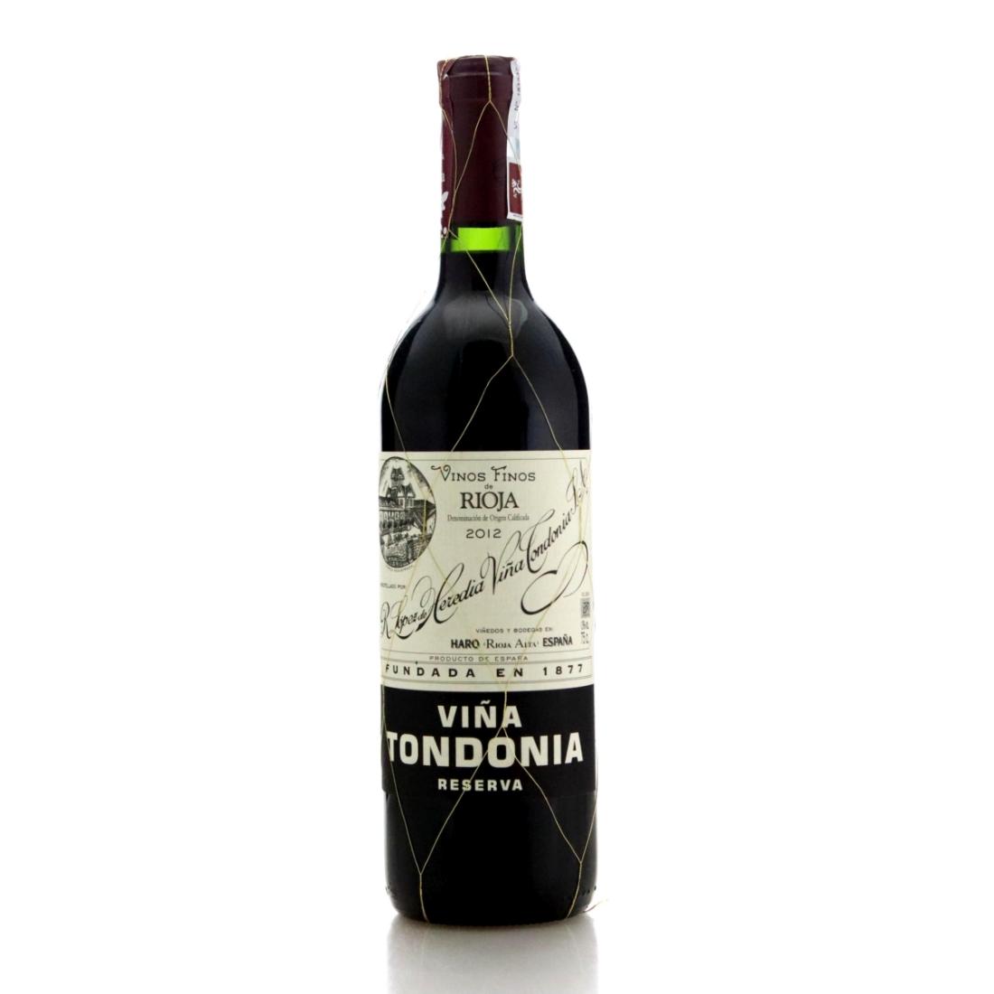 Image for R.López de Heredia Vinã Tondonia 2012