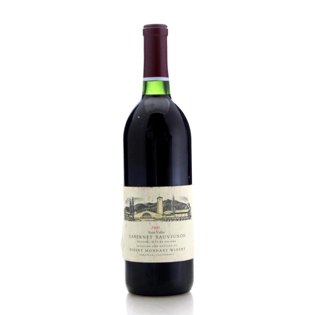 Image for Robert Mondavi Cabernet Sauvignon 1981