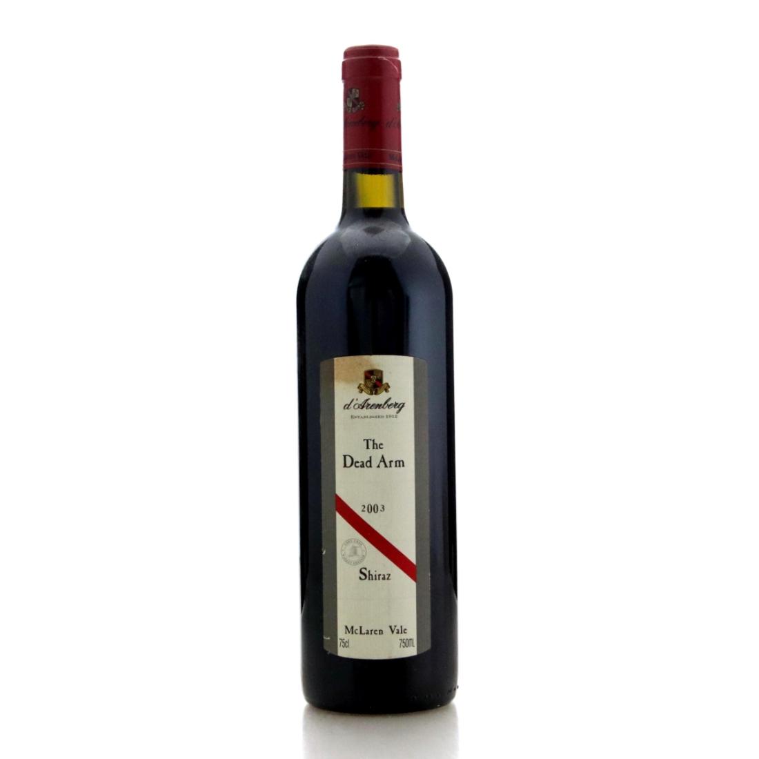 Image for d'Arenberg Dead Arm Shiraz 2003