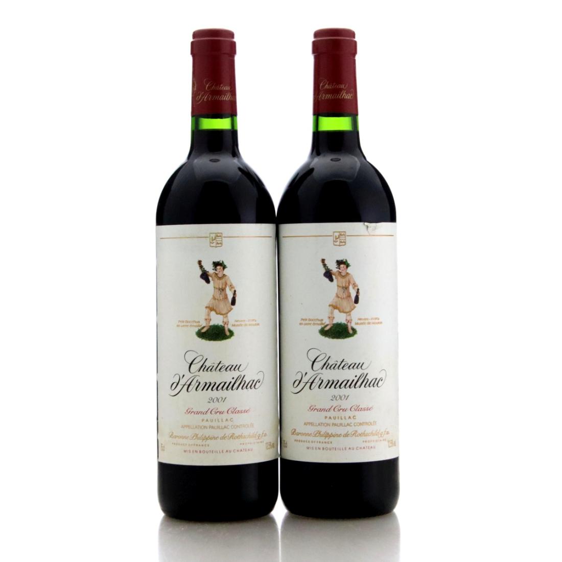 Image for Château d'Armailhac 2001 x 2