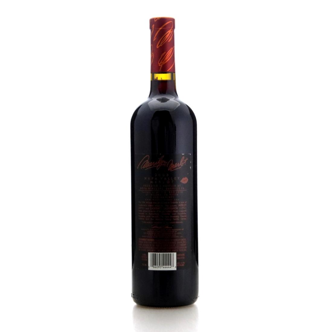 Image for Marilyn Merlot 2003 Napa Valley