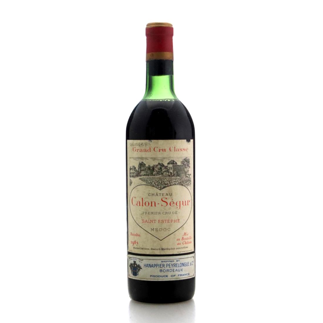 Image for Château Calon-Segur 1961