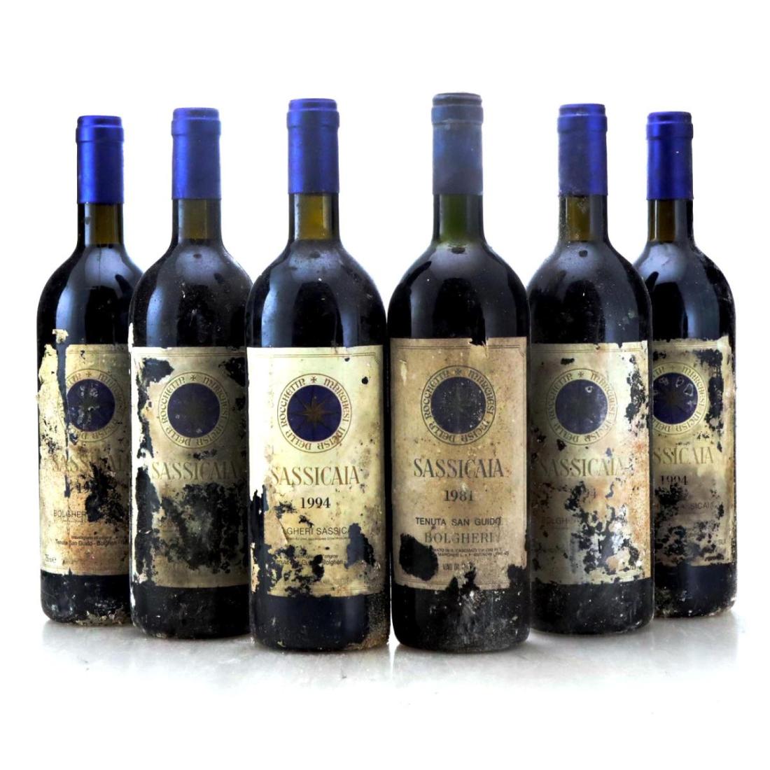 Image for Tenuta San Guido Sassicaia 1994 x 6