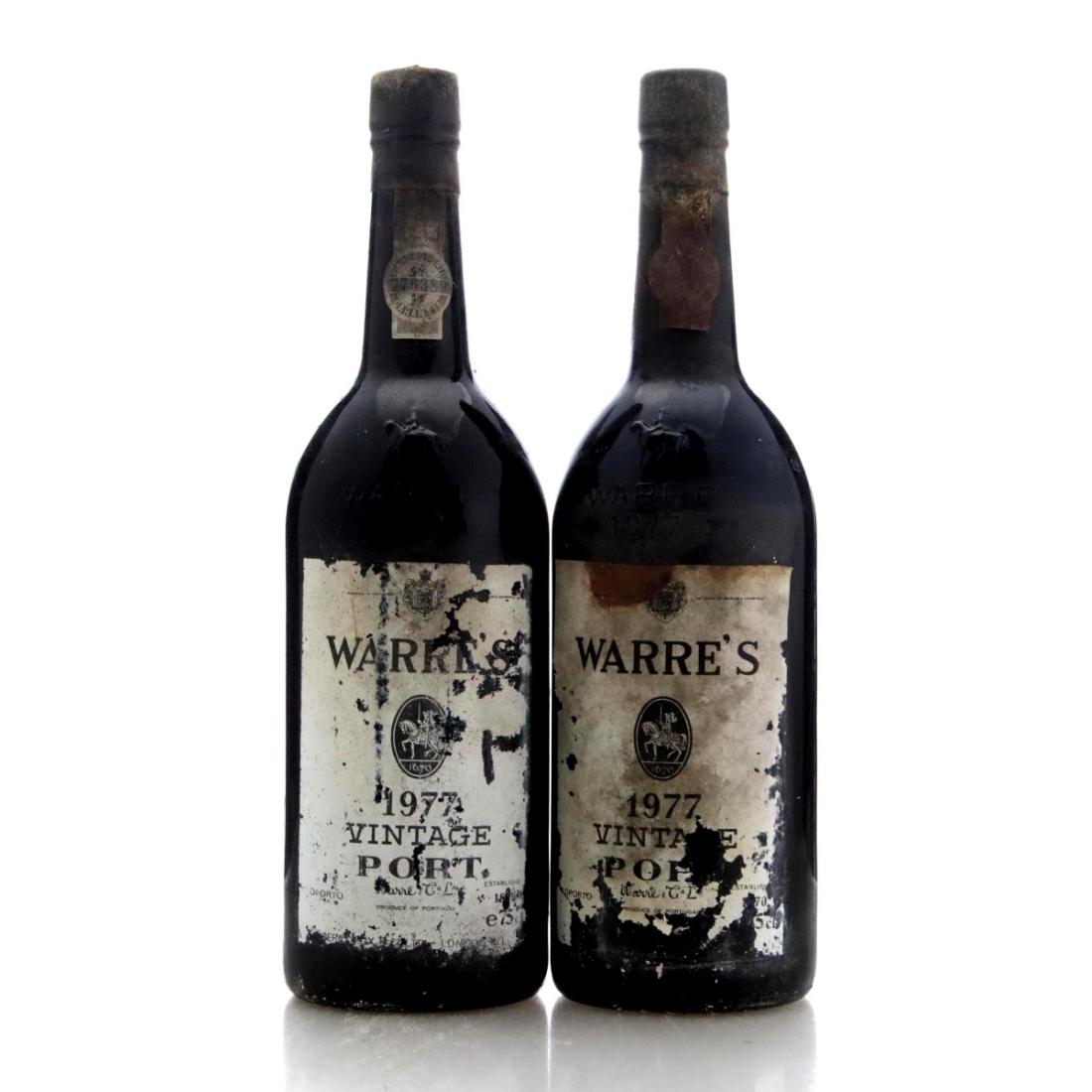 Image for Warre's 1977 Vintage Port x 2