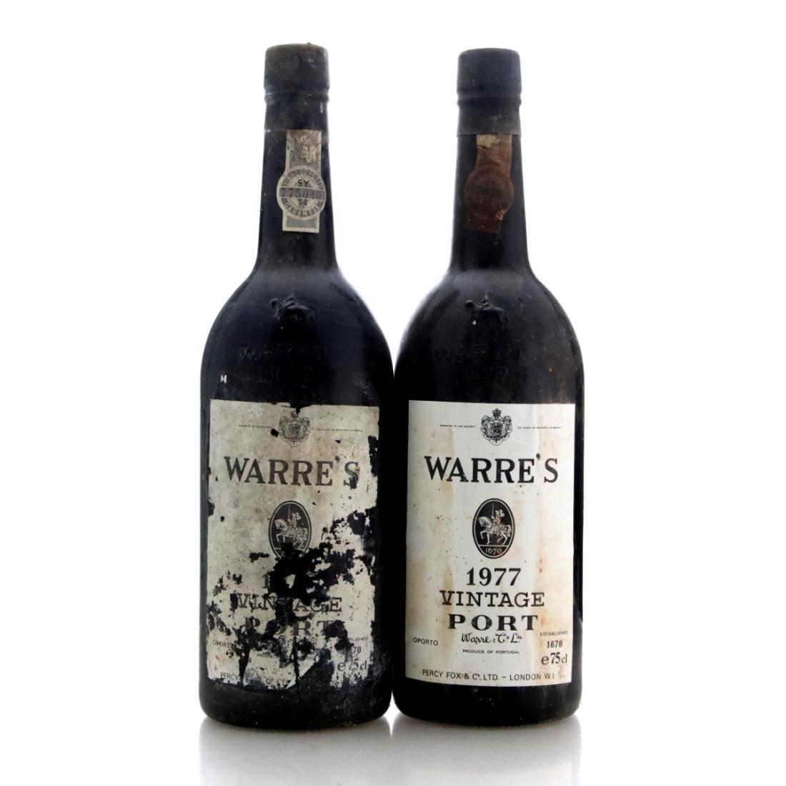 Image for Warre's 1977 Vintage Port x 2