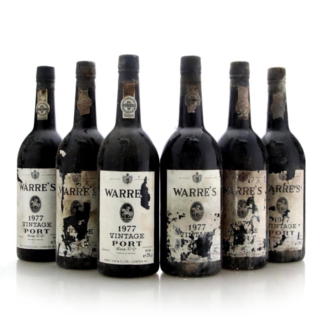 Image for Warre's 1977 Vintage Port x 6