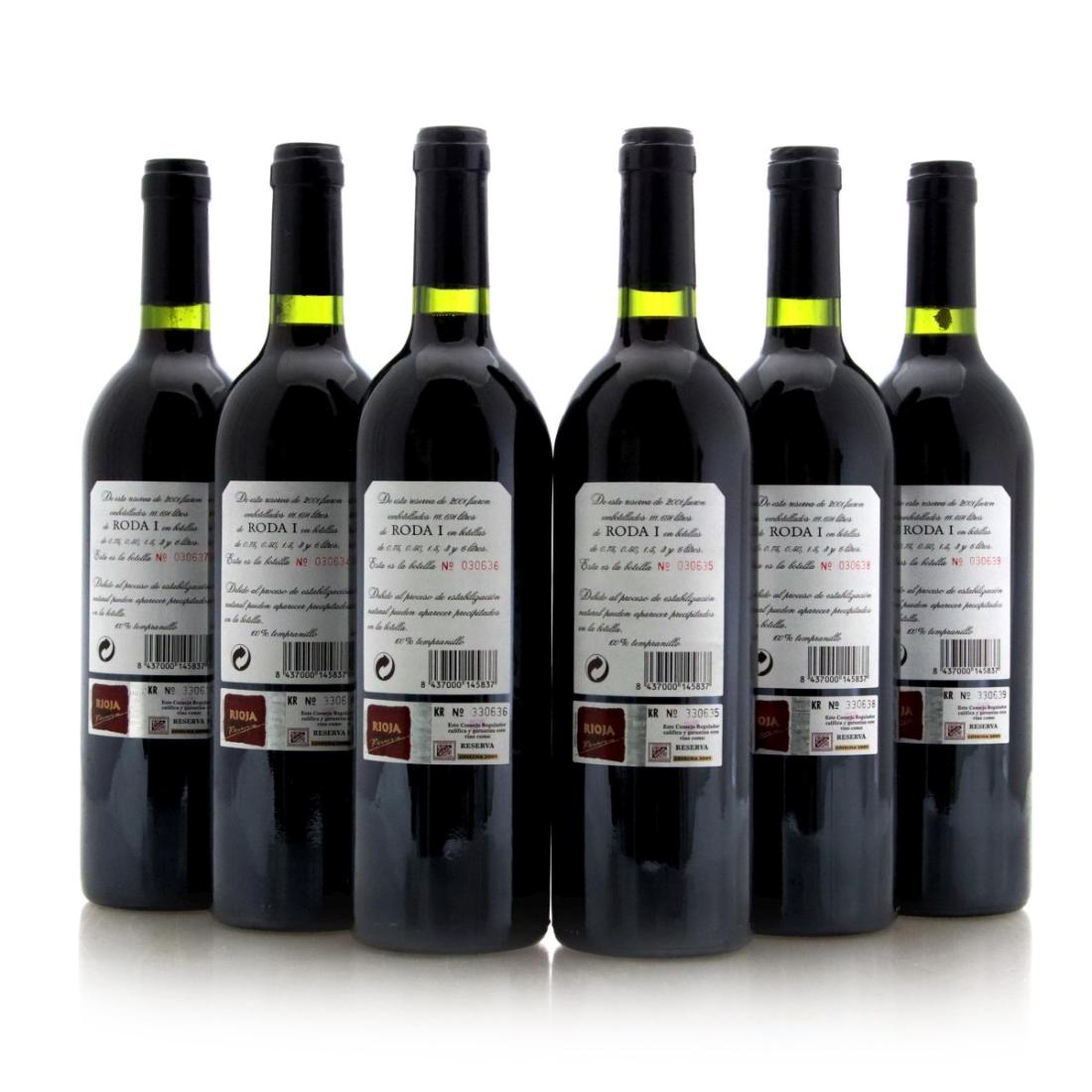 Image for Bodegas Roda I 2001 x 6
