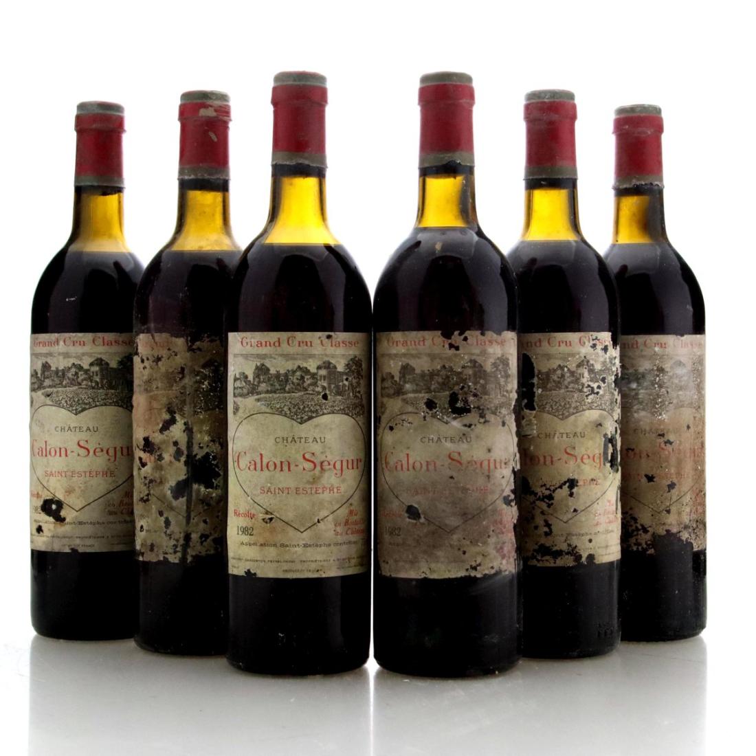 Image for Château Calon-Ségur 1982 x 6