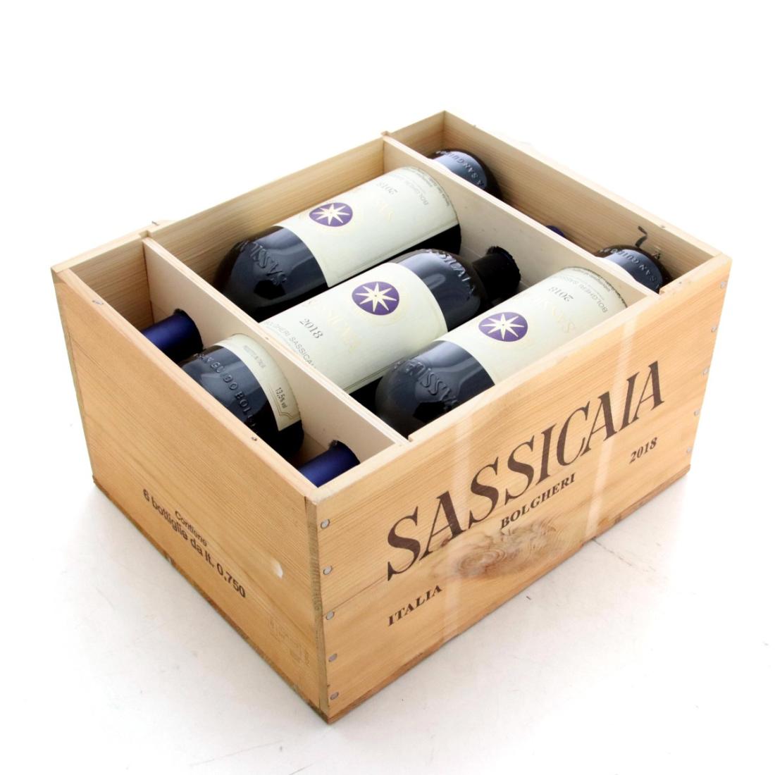 Image for Tenuta San Guido Sassicaia 2018 x 6