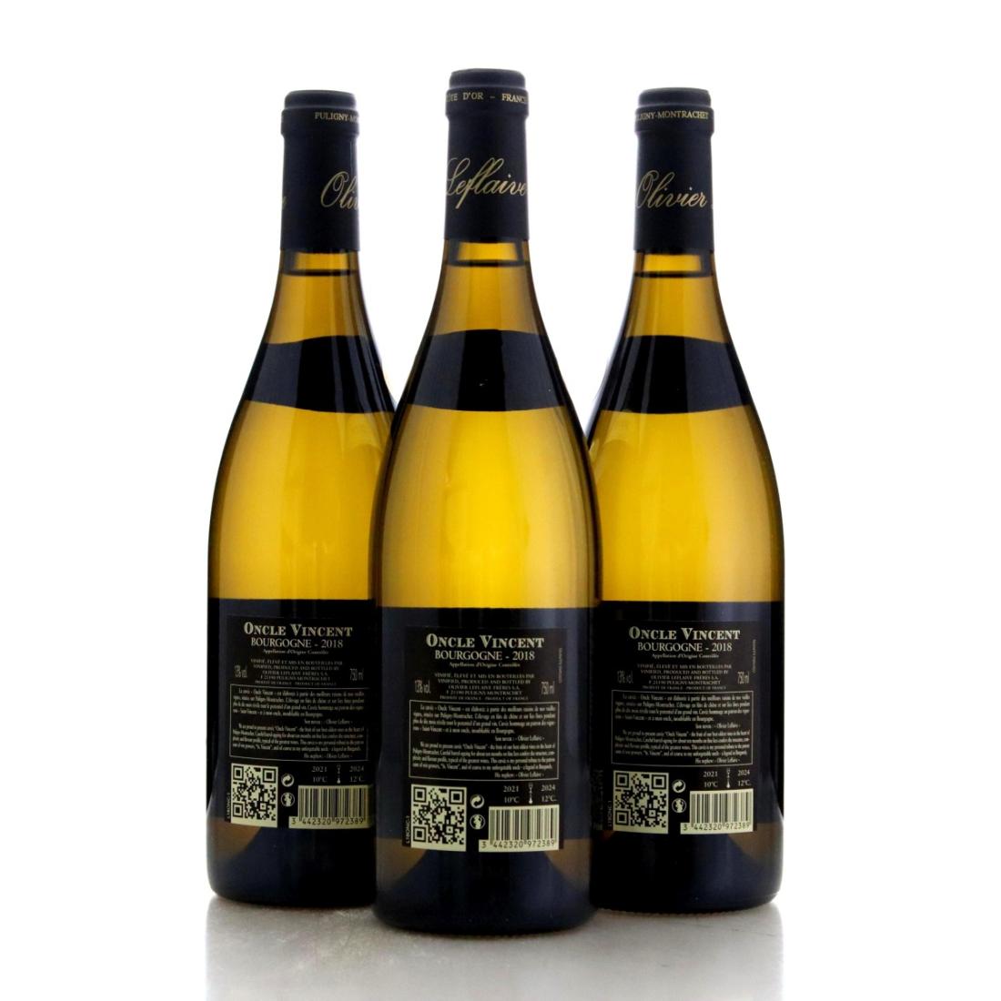 Image for Olivier Leflaive Oncle Vincent 2018 Blanc x 3