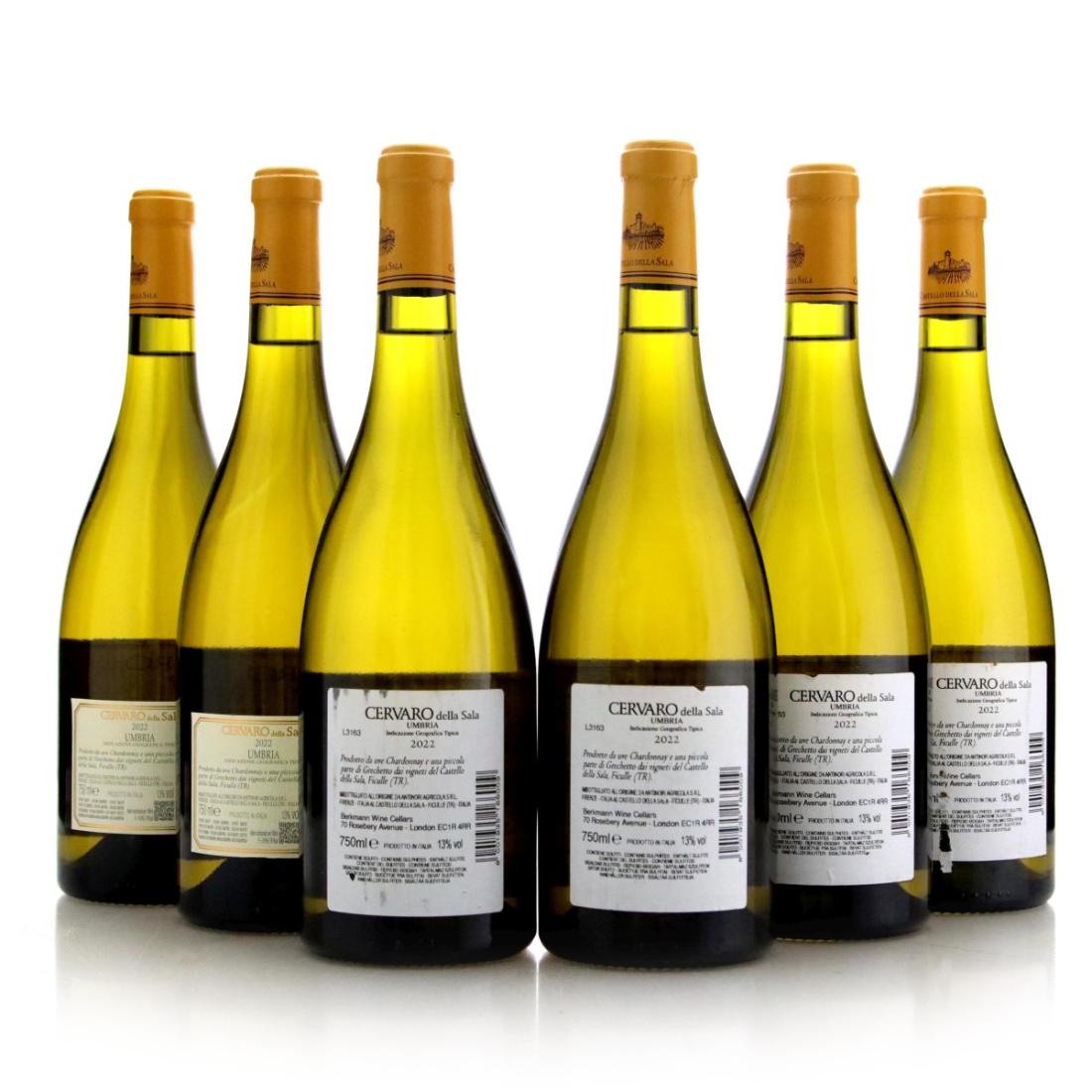 Image for Marchesi Antinori Castello della Sala Cervaro 2022 x 6