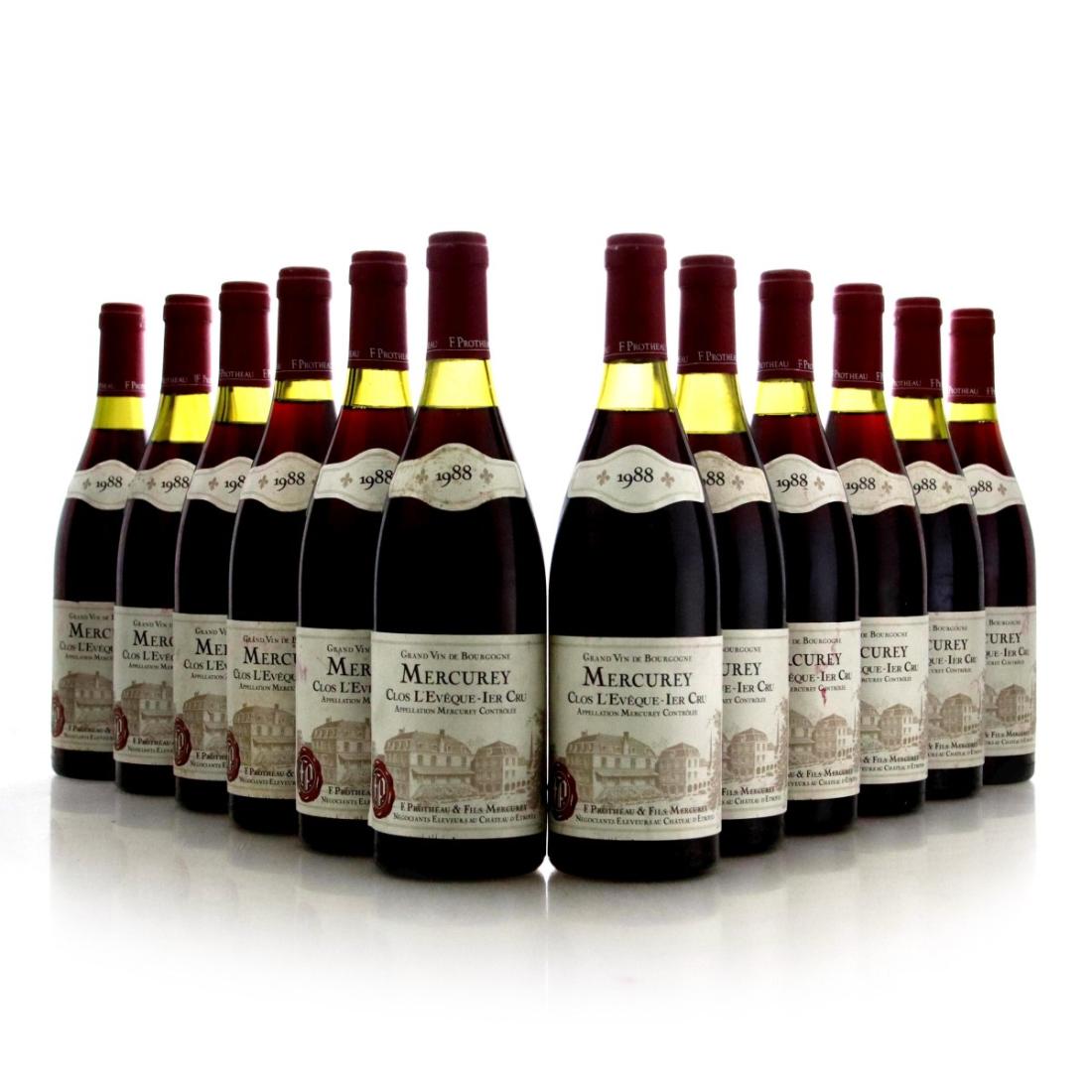 Image for F. Protheau & Fils Clos L'Evêque 1988 x 12
