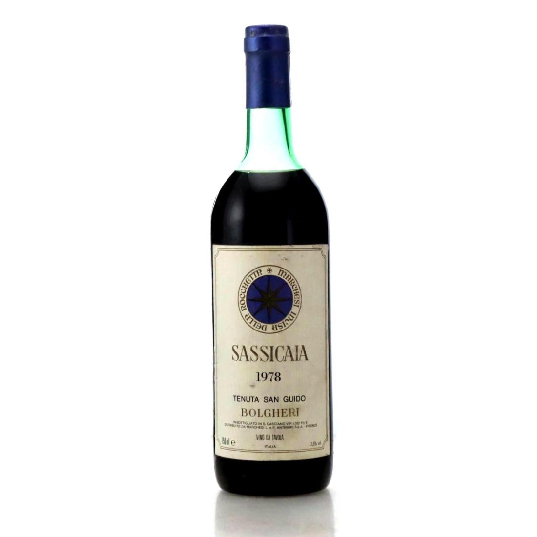 Image for Tenuta San Guido Sassicaia 1978