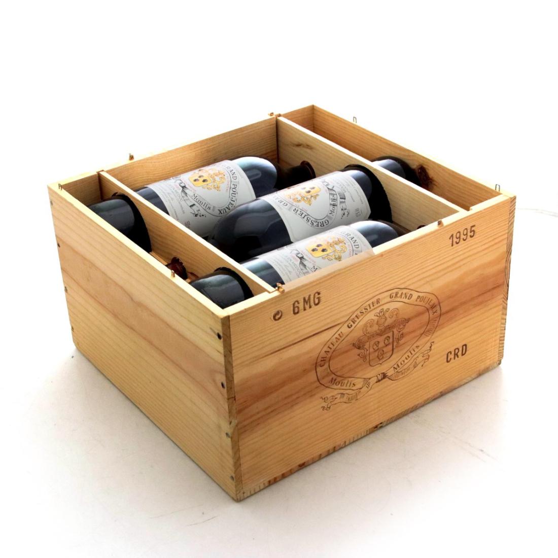 Image for Château Gressier Grand Poujeaux 1995 x 6 / Magnum