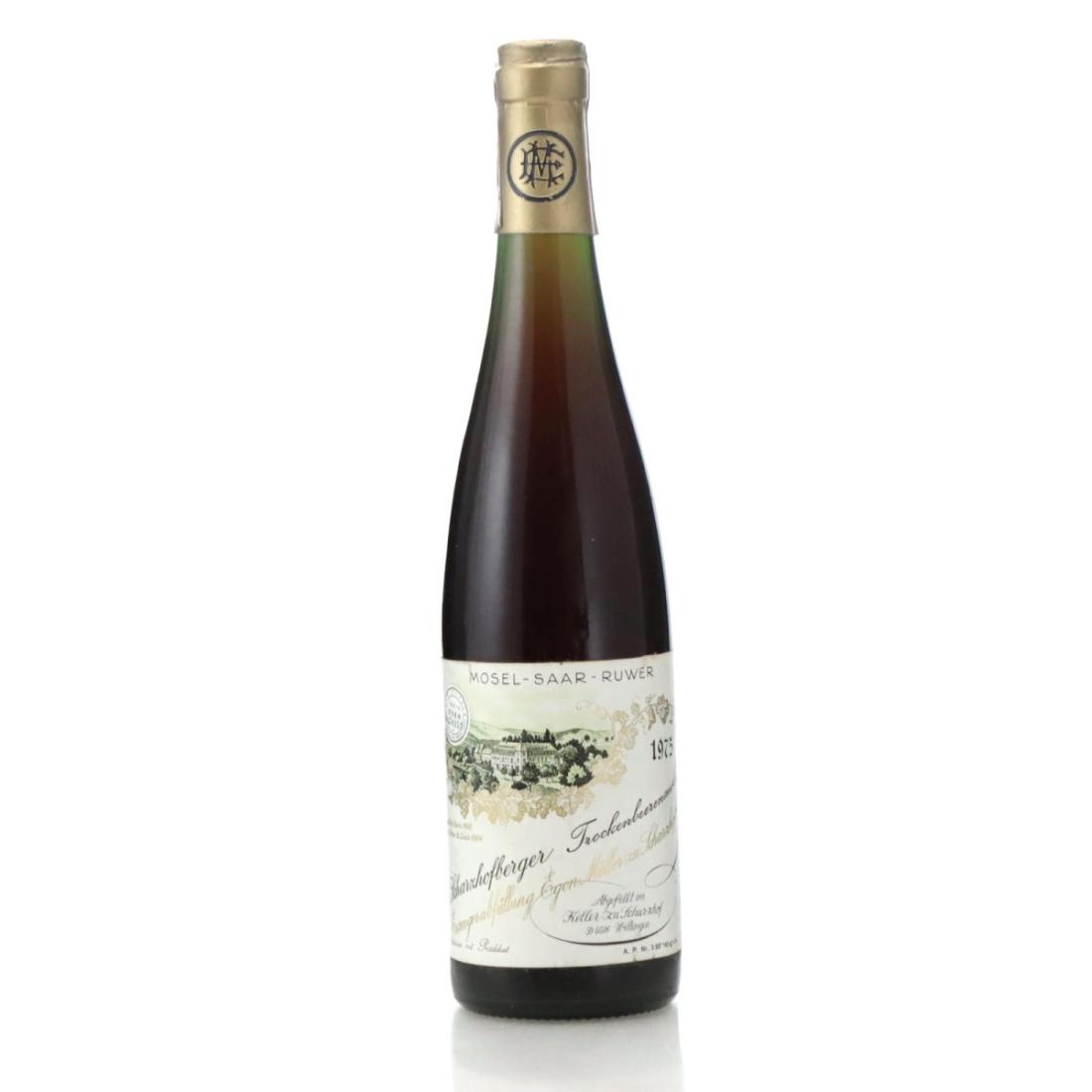 Image for Egon Muller Scharzhofberger Riesling Trockenbeerenauslese 1975