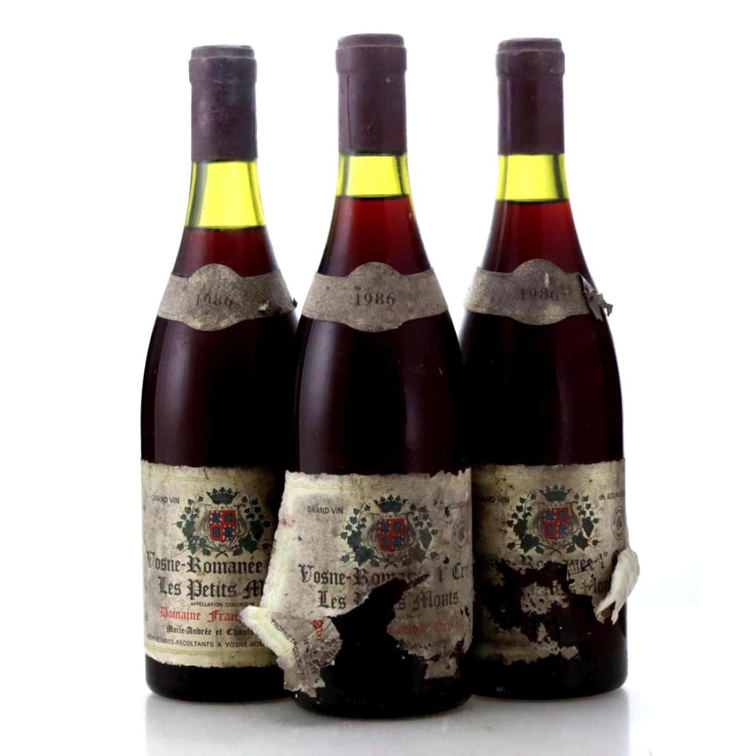 Image for Domaine Gerbet François Les Petits Monts 1986 x 3