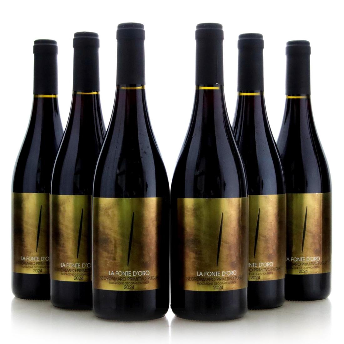 Image for La Fonte d'Oro Negroamaro-Primitivo 2024 x 6