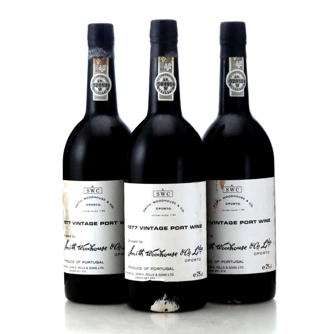 Image for Smith Woodhouse 1977 Vintage Port x 3