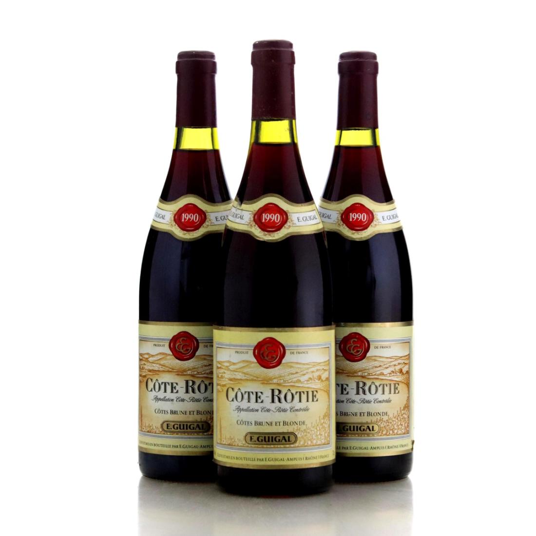 Image for E.Guigal Brune et Blonde 1990 Côte-Rôtie x 3