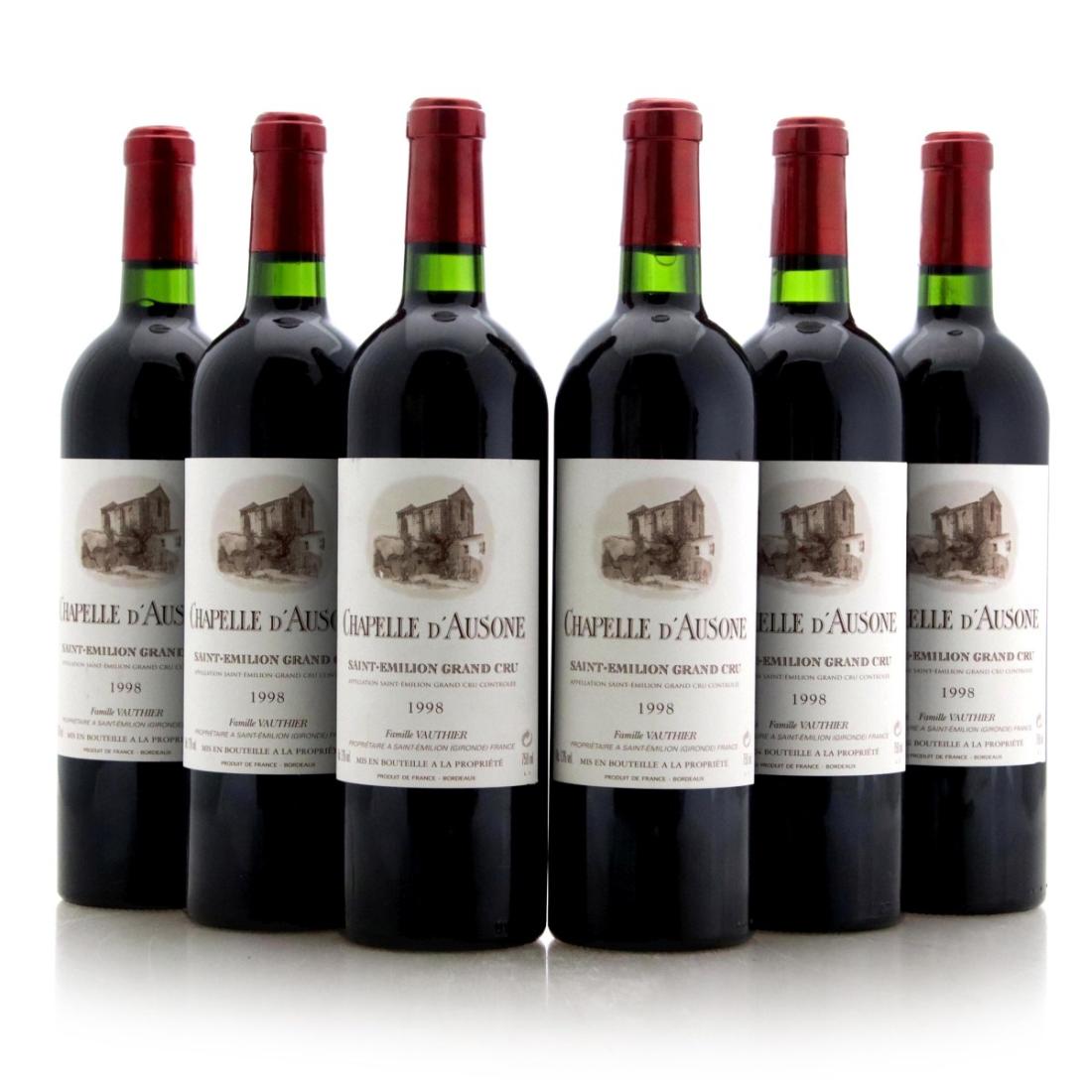 Image for Chapelle d'Ausone 1998 x 6