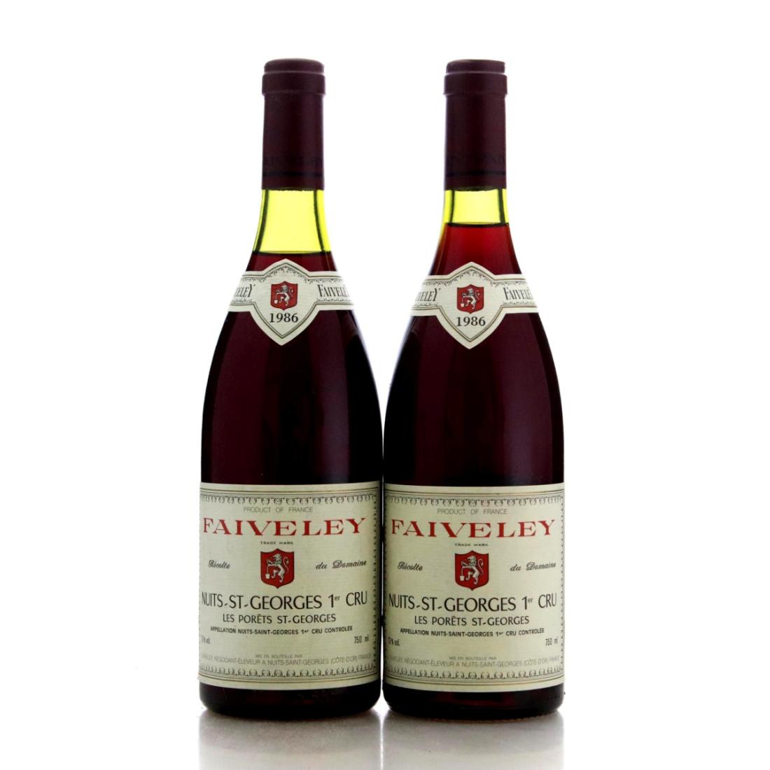 Image for Domaine Faiveley Les Porêts Saint-Georges 1986 x 2