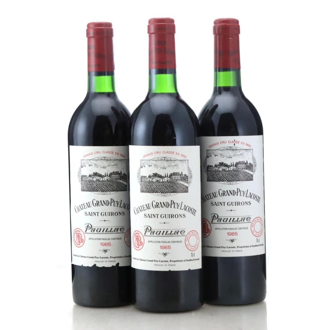 Image for Château Grand-Puy-Lacoste 1985 x 3