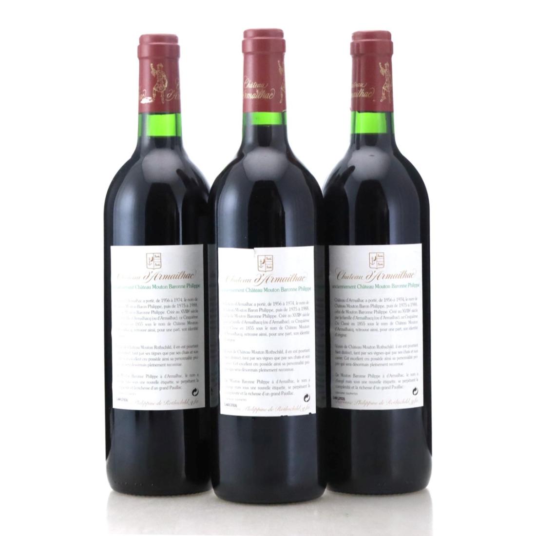 Image for Château d'Armailhac 1996 x 3