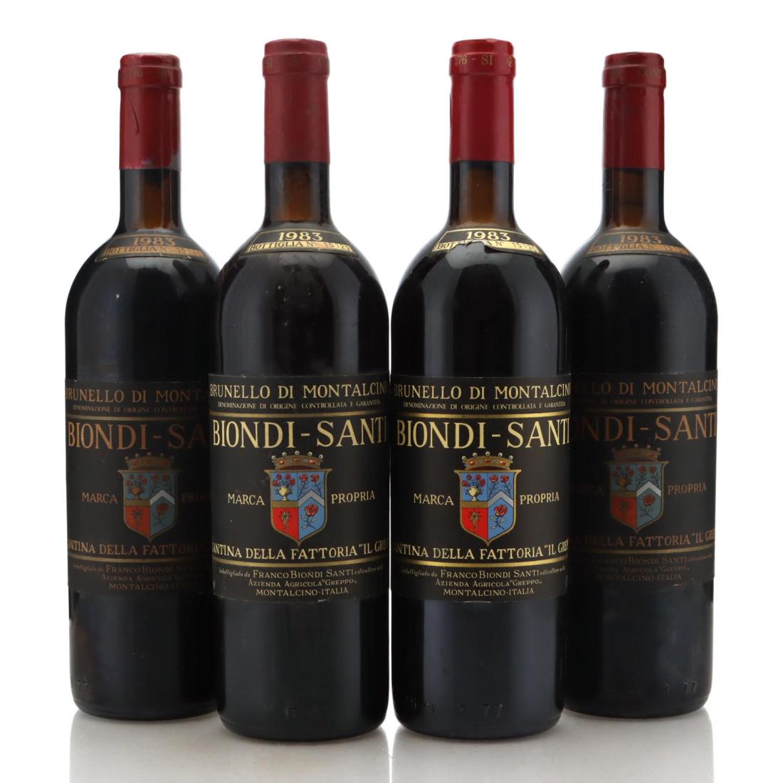 Image for Biondi-Santi Tenuta Greppo 1983 x 4