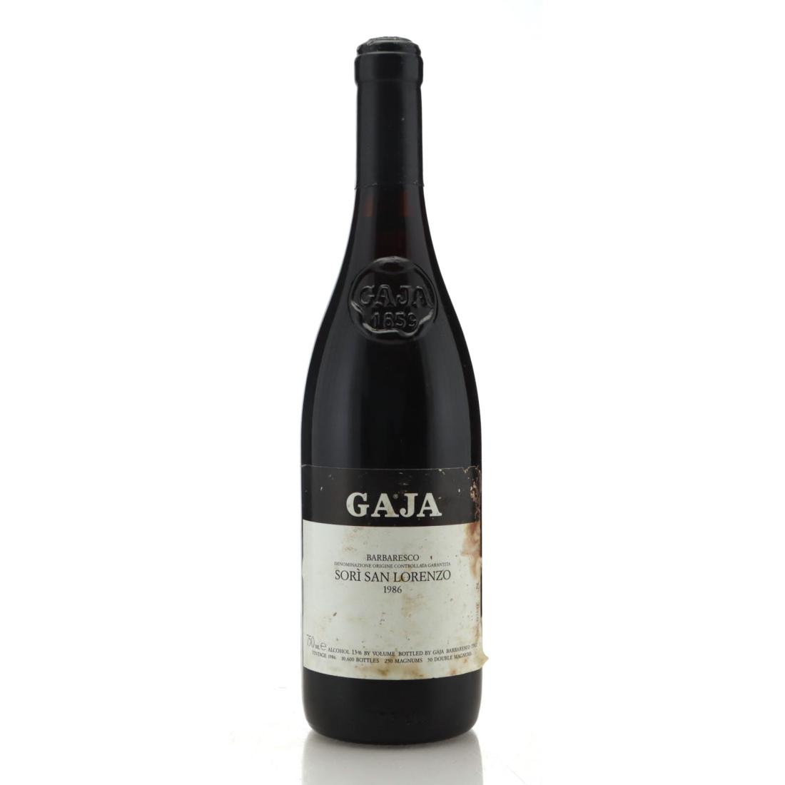 Image for Gaja Sorì San Lorenzo 1986