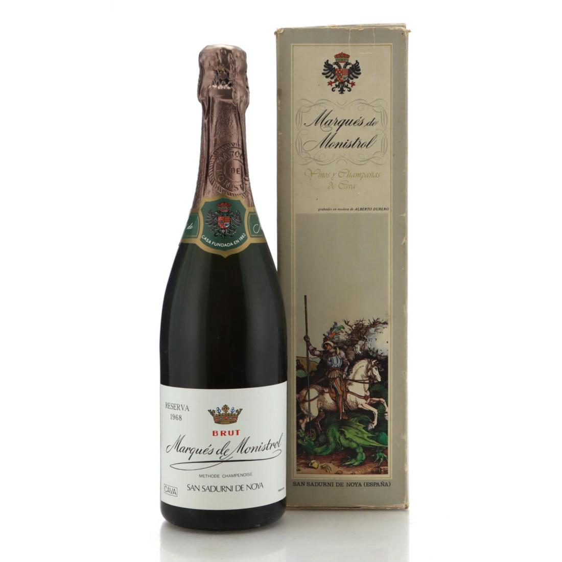 Image for Marqués de Monistrol Brut 1968 Cava