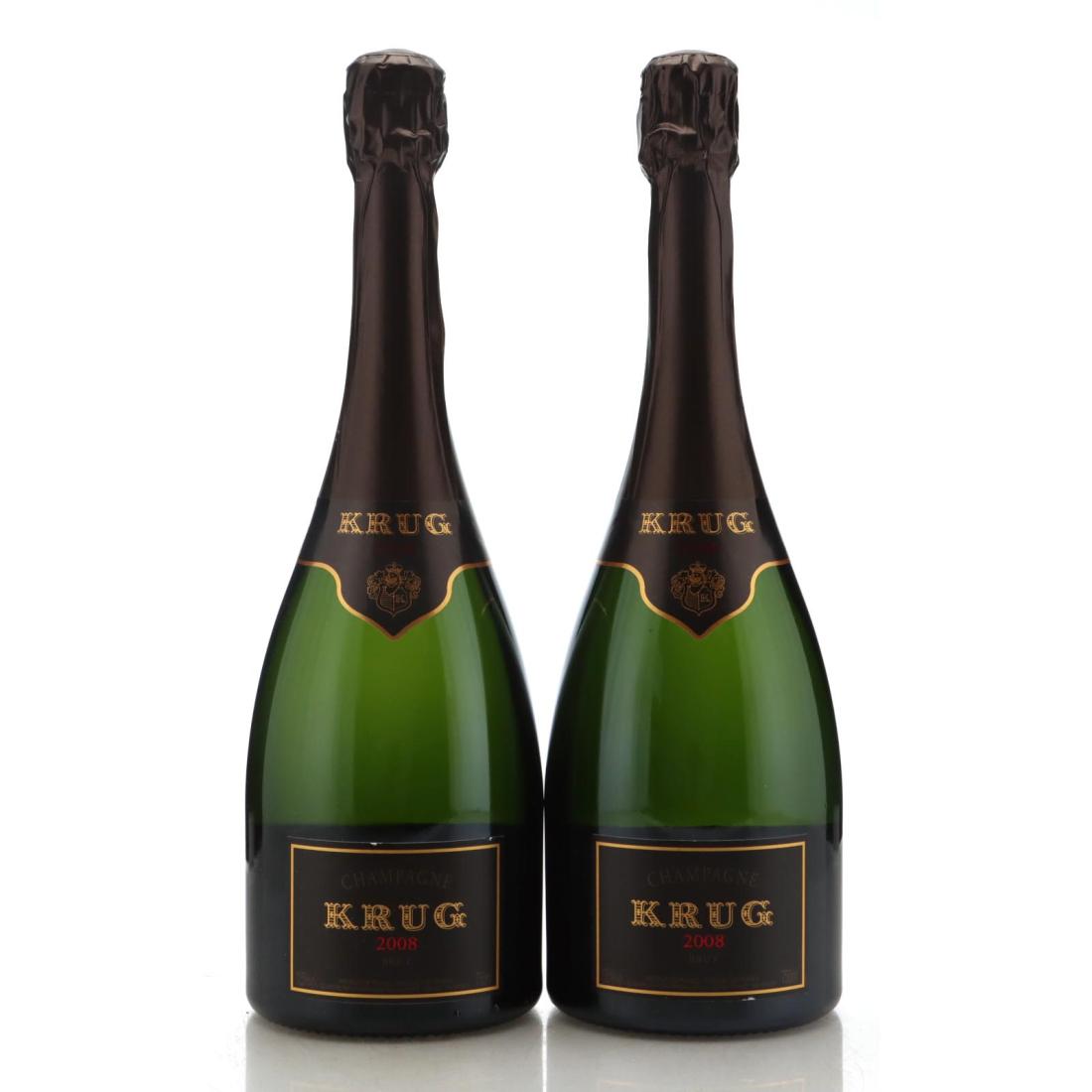 Image for Krug Brut 2008 Vintage Champagne x 2