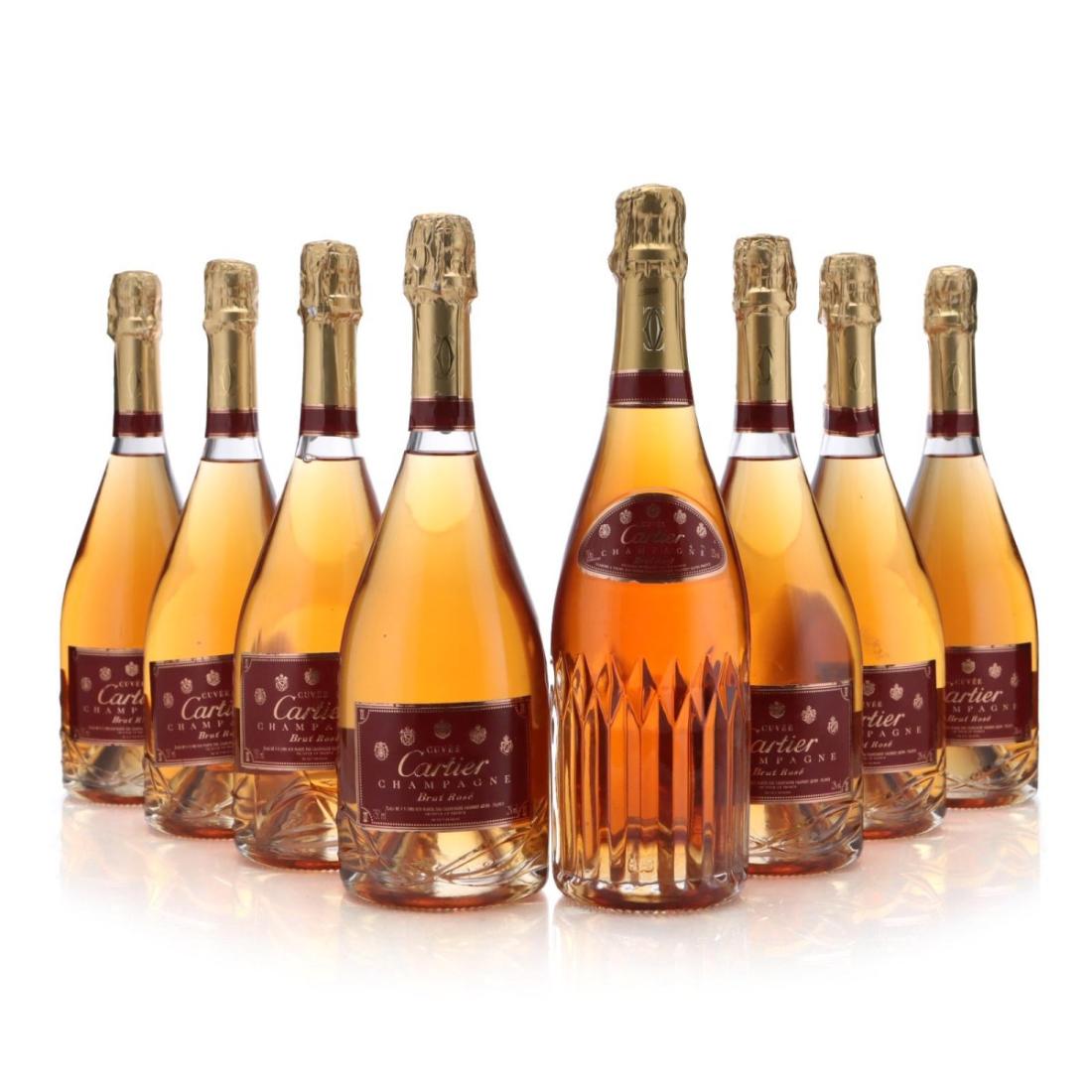 Image for Vranken Cuvée Cartier Brut Rosé Champagne x 8